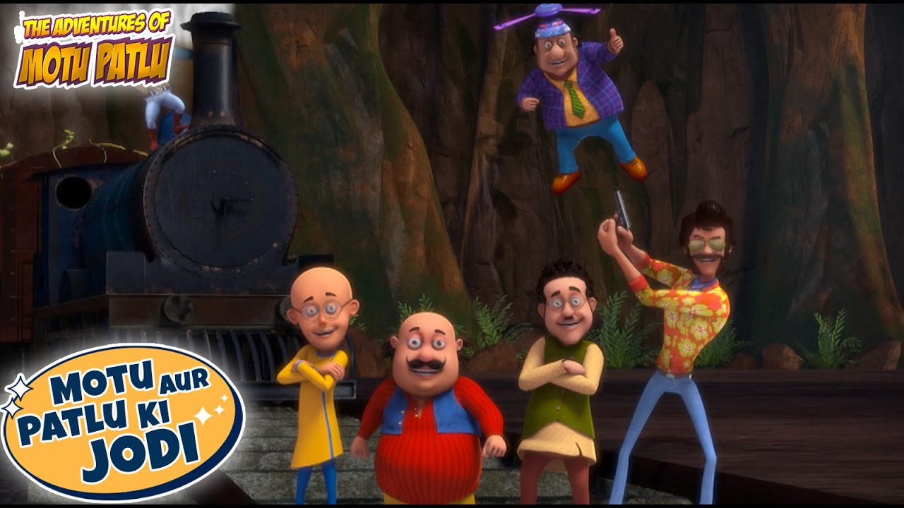 Khajane से भरी Train हुई गायब | Motu Patlu | Hindi Cartoon | Motu Patlu Ki Jodi | #spot