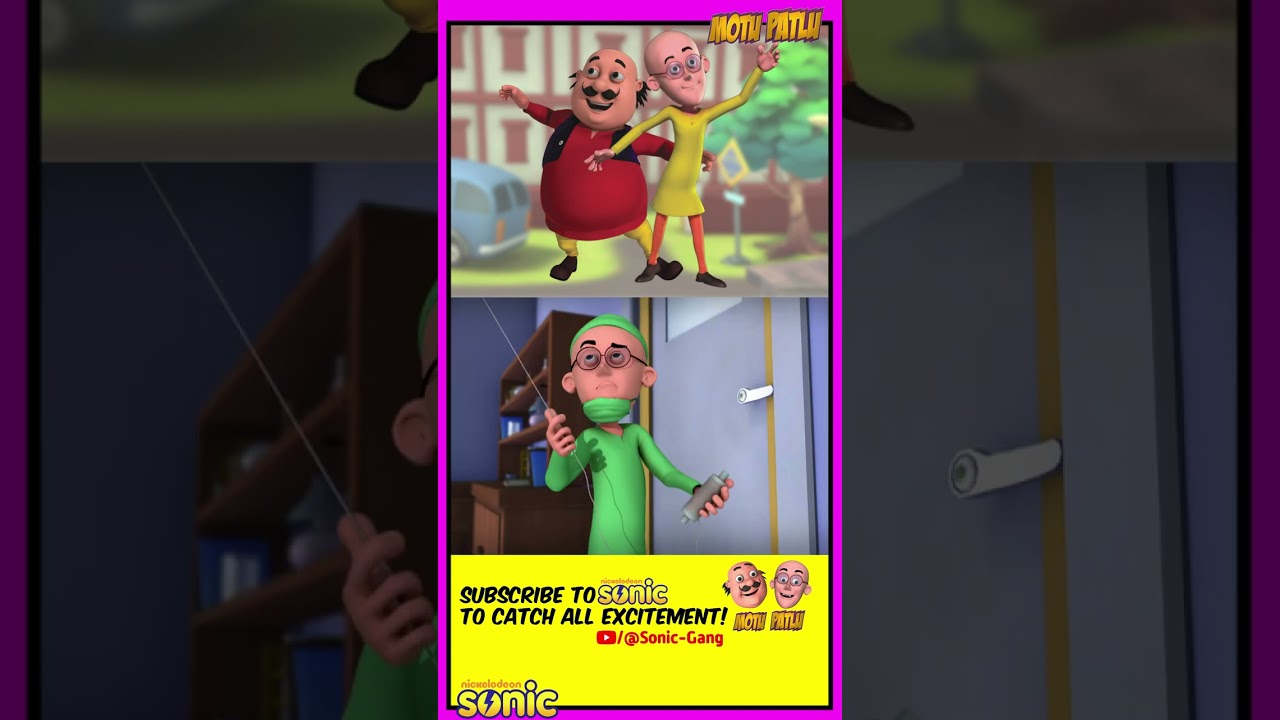 रस्सी बांदके निकालेंगे Motu Patlu दांत | Motu Patlu | मोटू पतलू