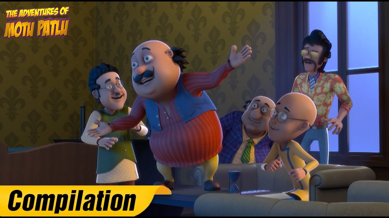 New Compilation | 197 | Hindi Cartoon | Motu Patlu | S07 | #spot