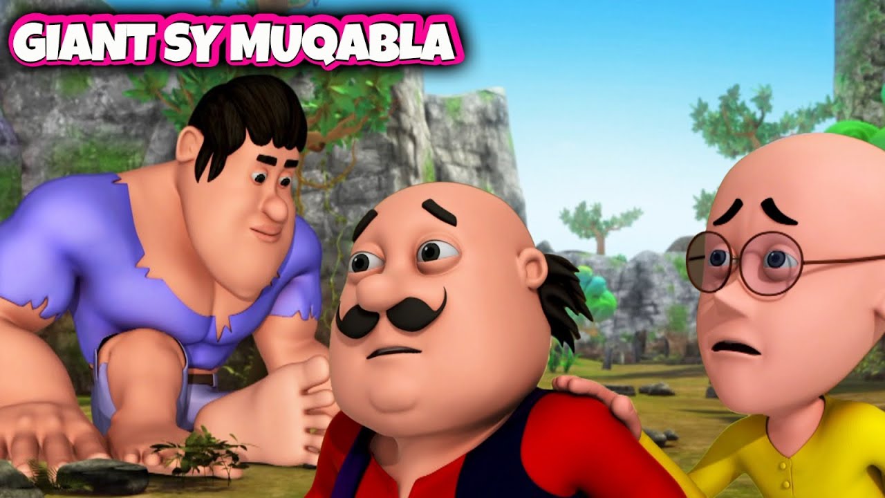 #motupatlu Cartoon | Giant Se Muqabla | Kids Only