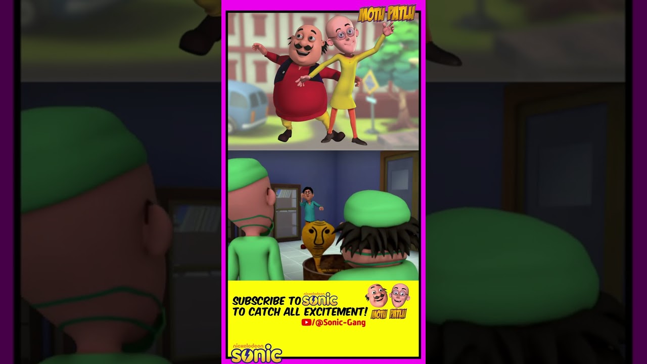 Patient भागा डर के Motu Patlu से | Motu Patlu | मोटू पतलू