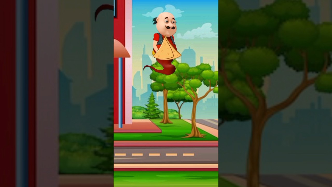 motujin ne bachaya samosa se jaan patlu ki viral #viralshort #cartoon #animation #shortsfeed