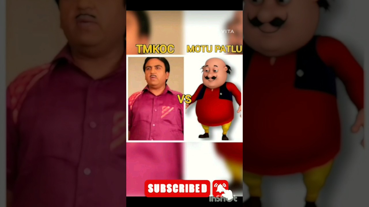 Tumkos vs Motu Patlu 😂😄….. #entertainment #youtubeshorts #popular #trending …. Watch till end 😱