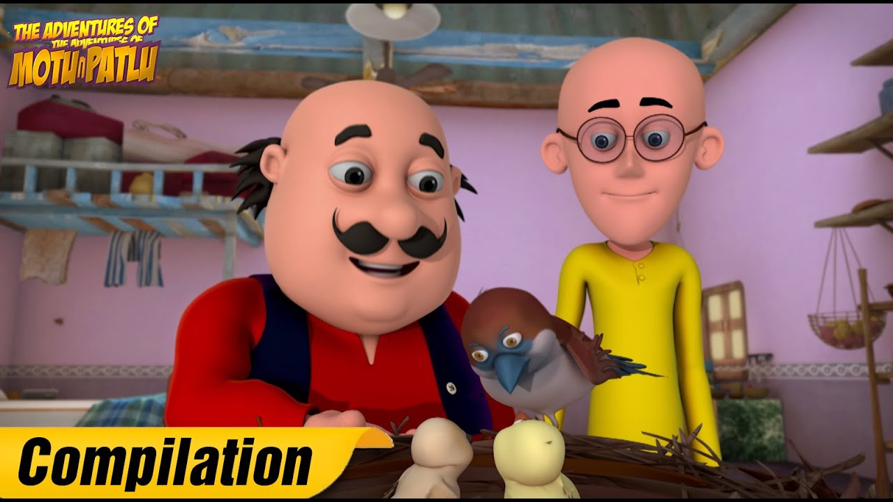 New Compilation | 194 | Hindi Cartoon | Motu Patlu | S07 | #spot