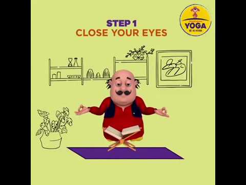 Yoga With Motu Patlu | Yoga se Hi Hoga