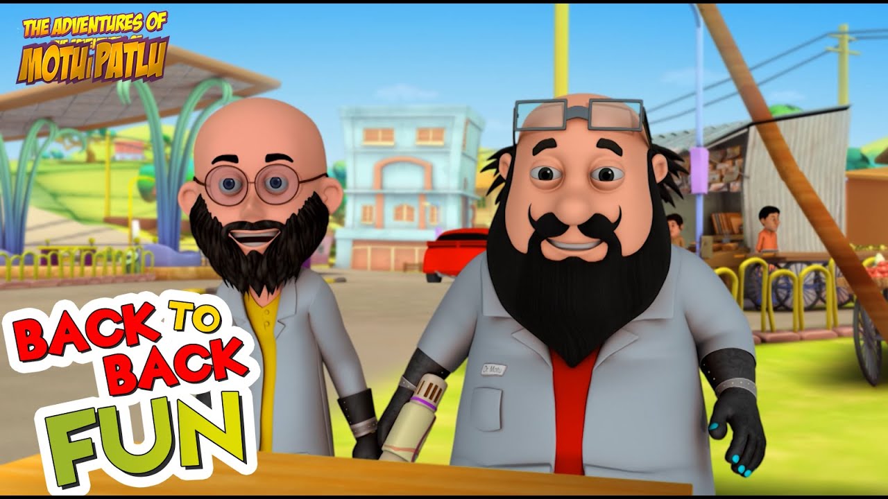 Back To Back Fun | 187 | Motu Patlu Cartoons | S08 | Cartoons For Kids | #motupatlu #video