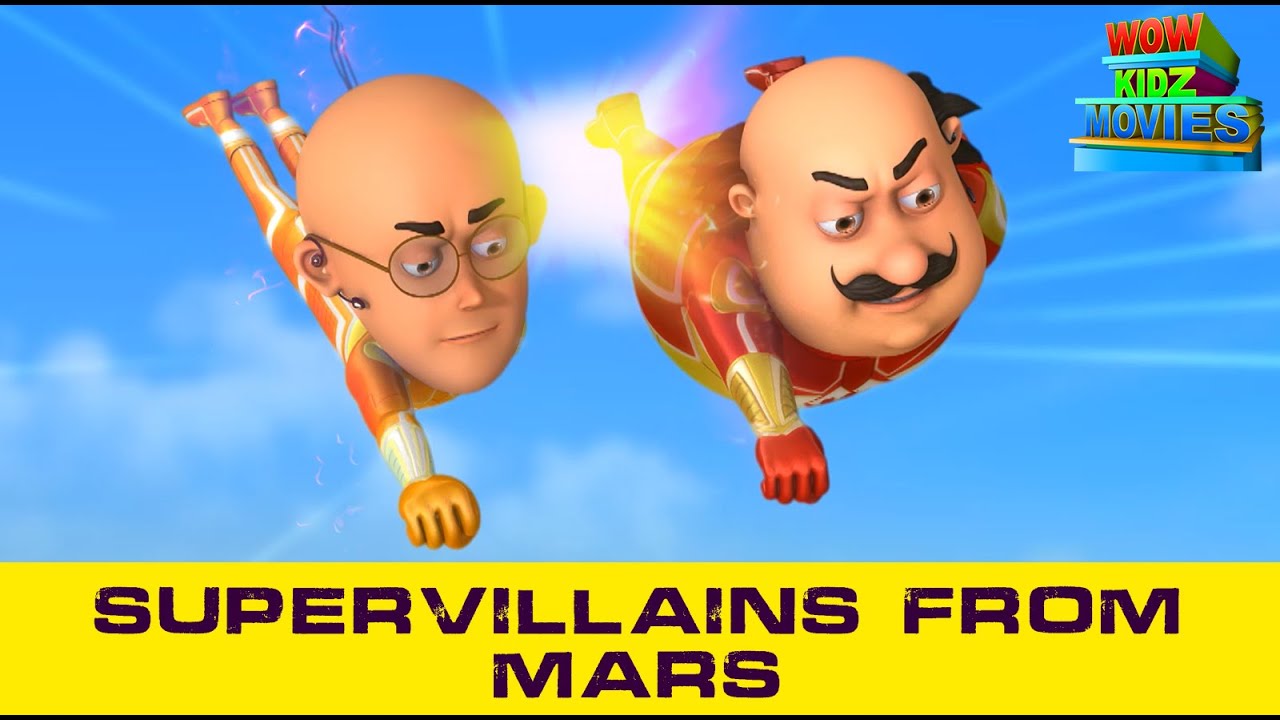 Motu Patlu | Kids Cartoon | Motu Patlu Vs Supervillian from Mars | Full Movie | Wow Kidz | #spot