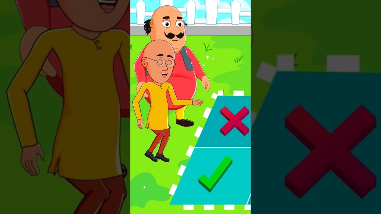 Motu vs Patu .vutet cartoon Motu Patlu cartoon animation #shorts