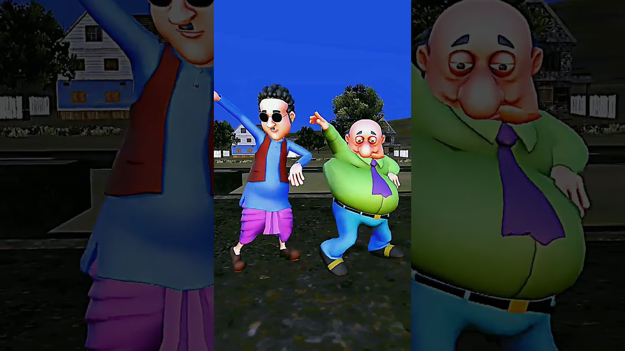 Riva Riva song Patlu ka cartoon dance short