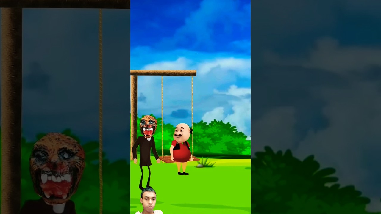 #shorts #shortvideo #bhoot #funny #motupatlu #cartoon #granny #horrorstories #comedy #ghost #prank