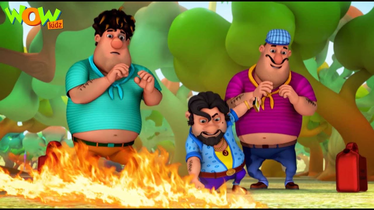 John ने बनाया Furfurinagar को लूटने का Plan | Motu Patlu New | Cartoon | Motu Patlu Vs John | #spot