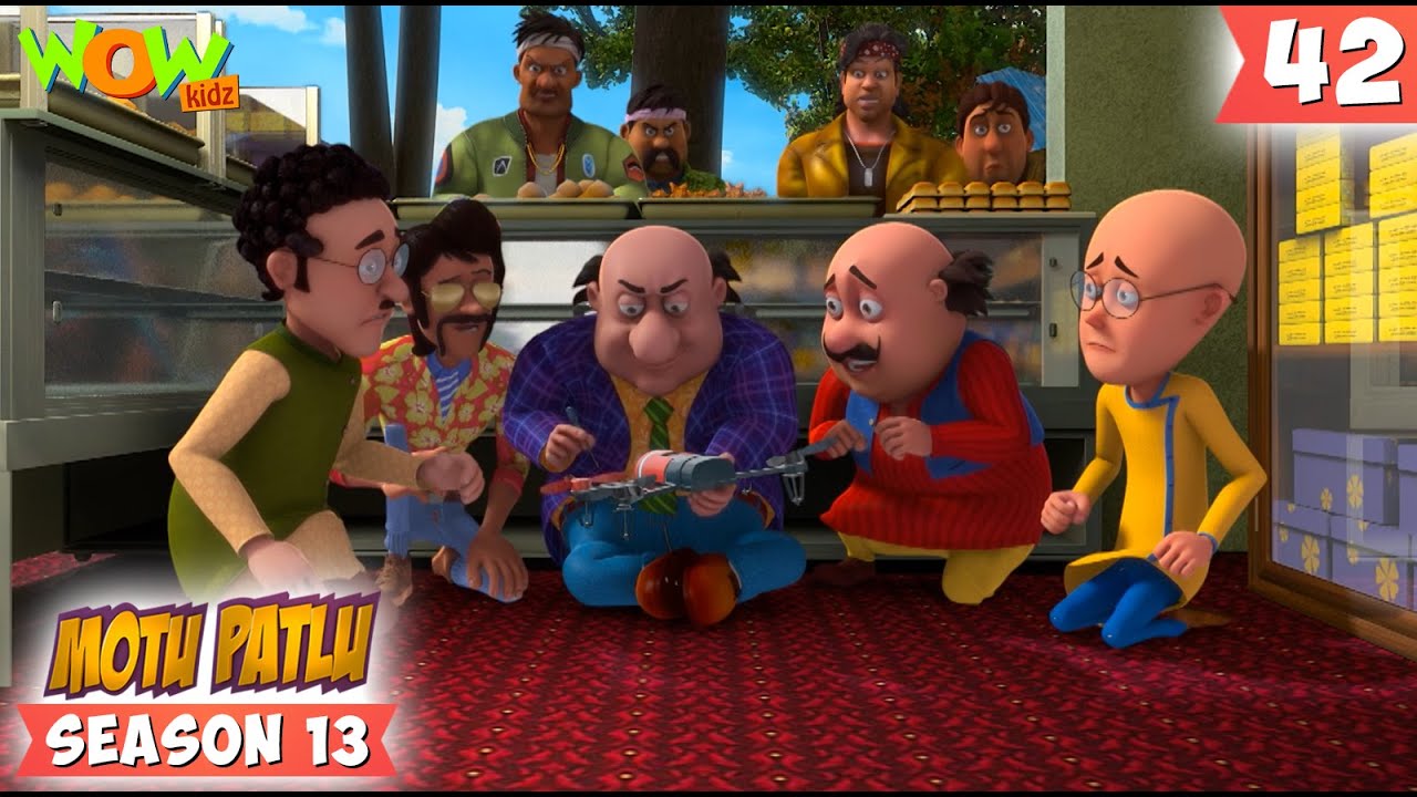 Dosti Gadget | S13 | 42 | Motu Patlu New | Cartoons For Kids | #spot