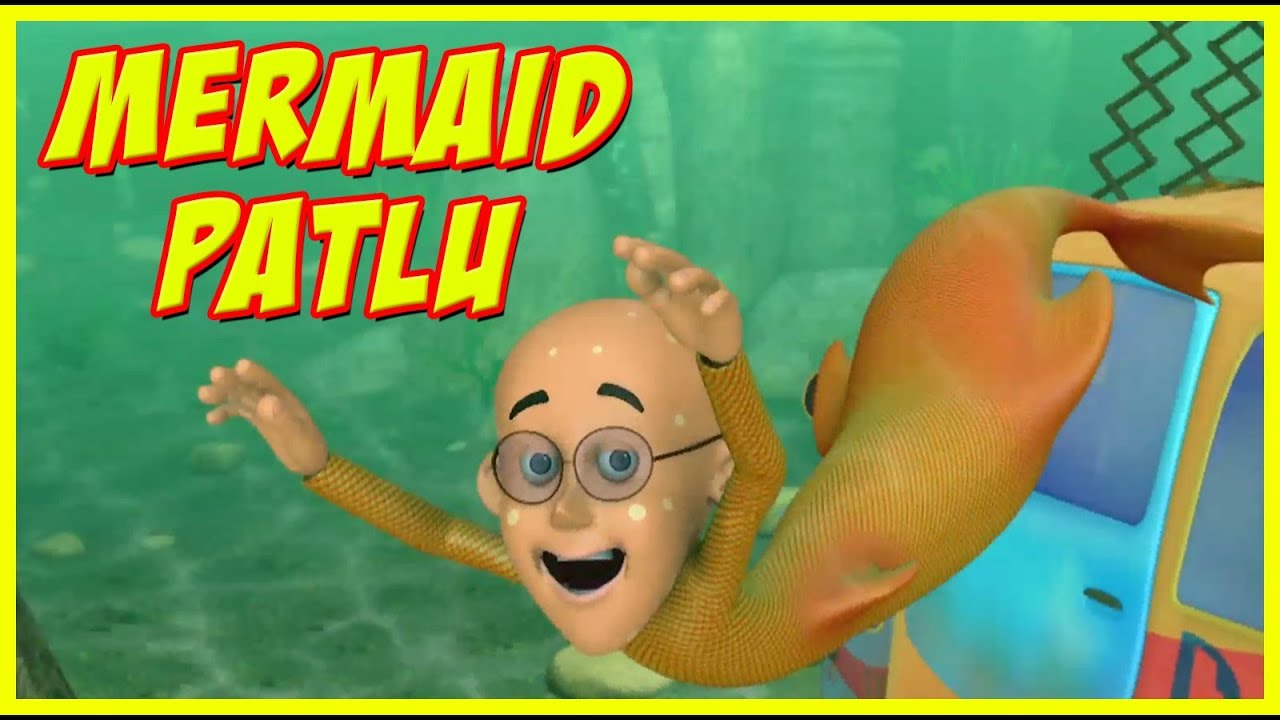 Motu Patlu | Mermaid Patlu | Motu Patlu in Hindi