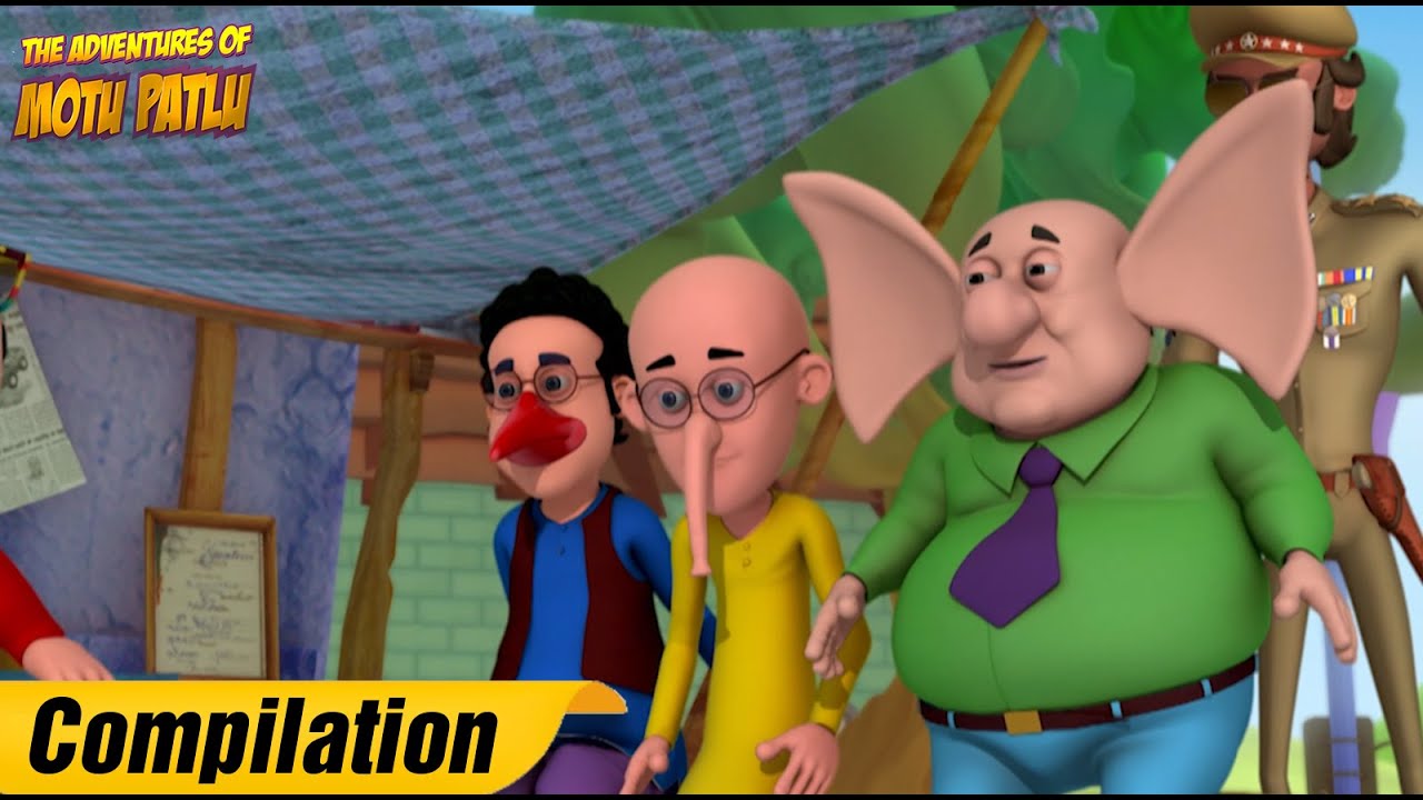 New Compilation | 193 | Hindi Cartoon | Motu Patlu | S07 | #spot