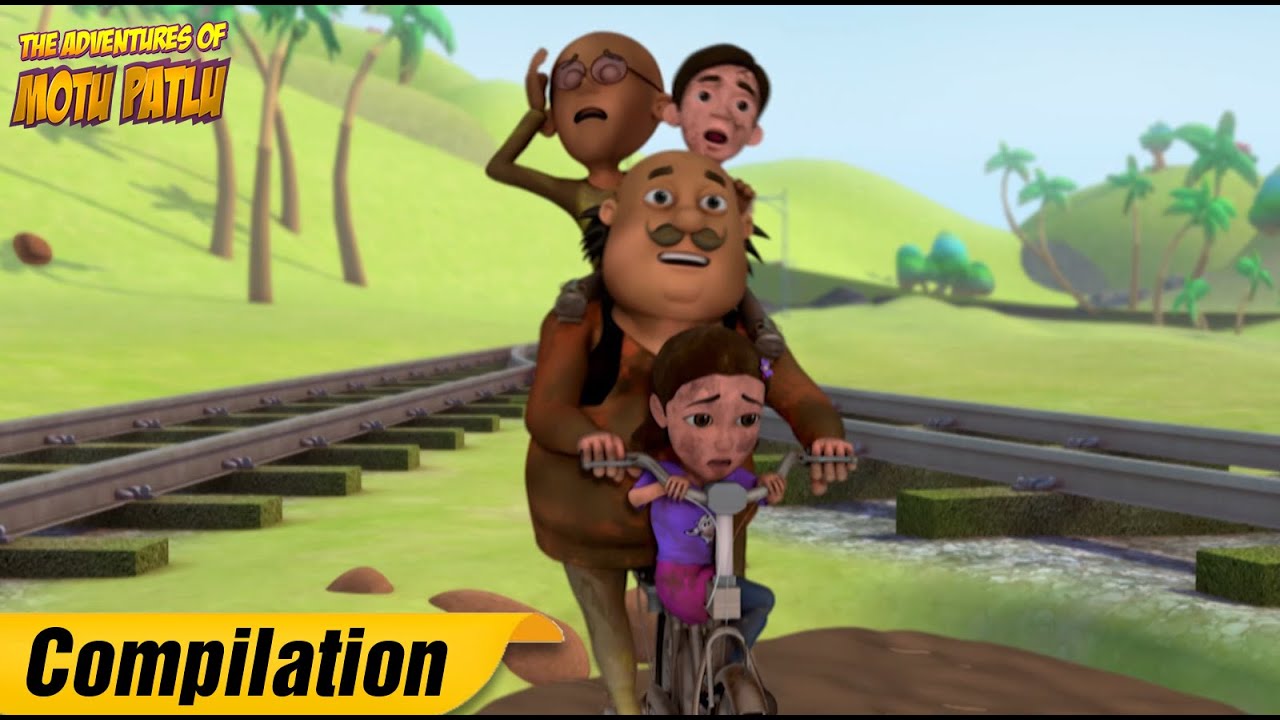 New Compilation | 203 | Hindi Cartoon | Motu Patlu | S07 | #spot