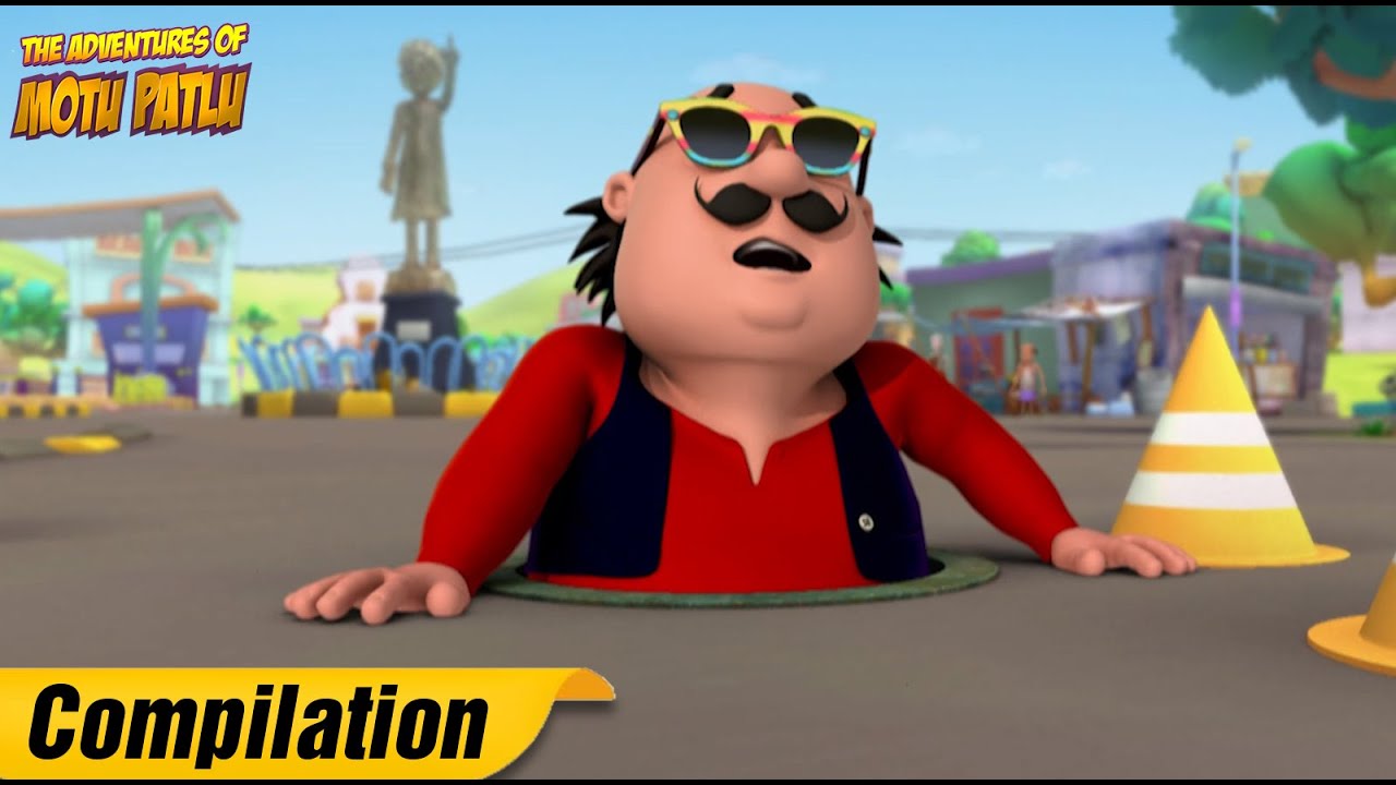 New Compilation | 204 | Hindi Cartoon | Motu Patlu | S07 | #spot