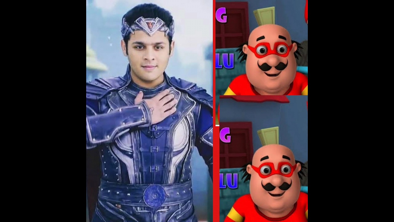 Balveer return characters 🆚 Motu Patlu cartoon characters #shorts