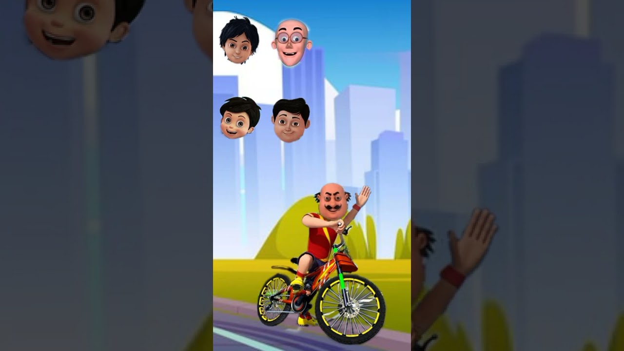 Wrong Head Puzzle |  Shiva#Motu Patlu# Vir the Robot Boy #wrongheads #Shorts