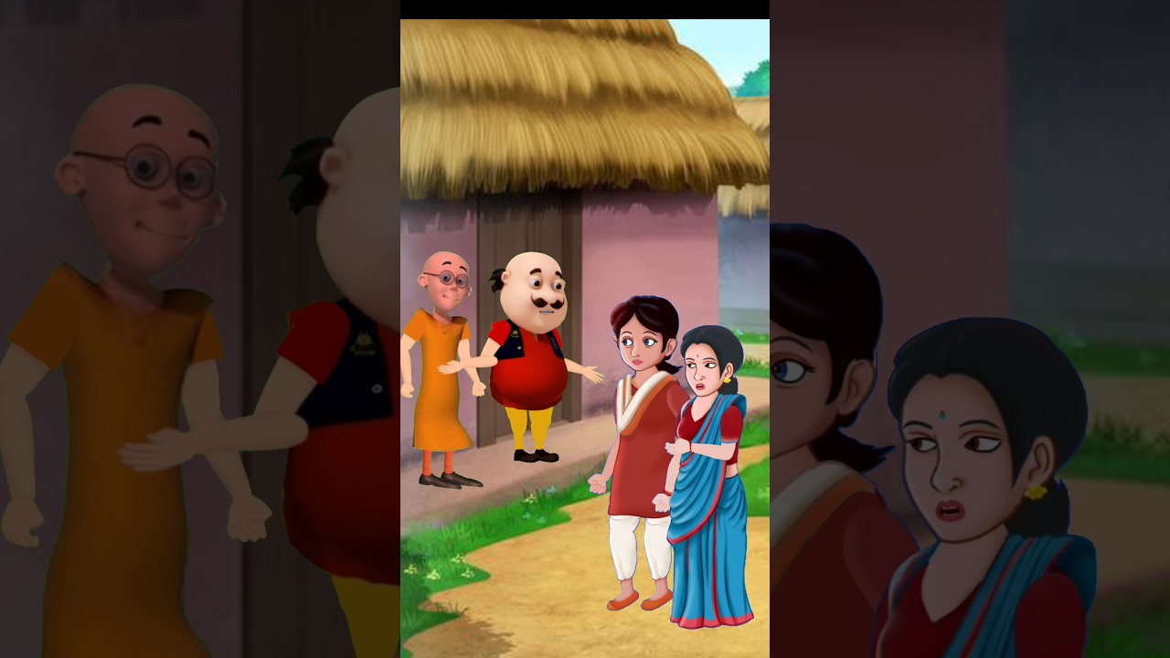 motu patlu aur garib ladki ki ma #cartoon #shortsvideo #trending #motupatlu  #latest