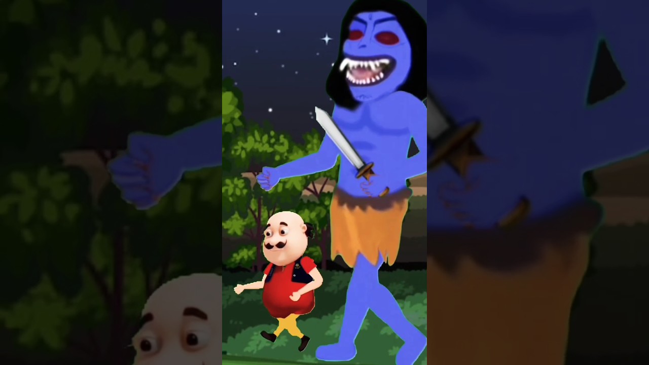 मोटू घर कैसे जाएगा? / motu ghost cartoon/ #shorts#motupatlu #bhoot#cartoon#ytshorts @Brishtifacts