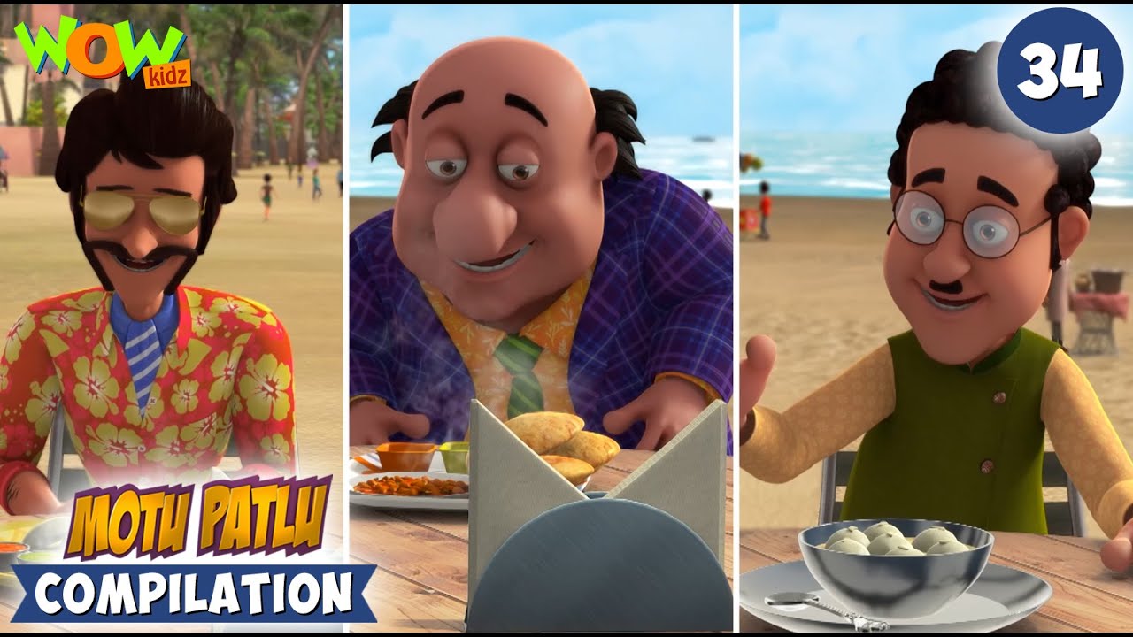 Motu Patlu Season 13 – Compilation 34 | Motu Patlu New | Cartoons For Kids | #spot