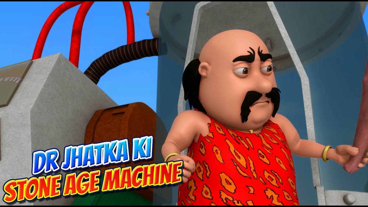 Motu Patlu in Hindi |  मोटू पतलू  | Hindi Cartoon | Doctor Jhatka Ki Stone Age Machine