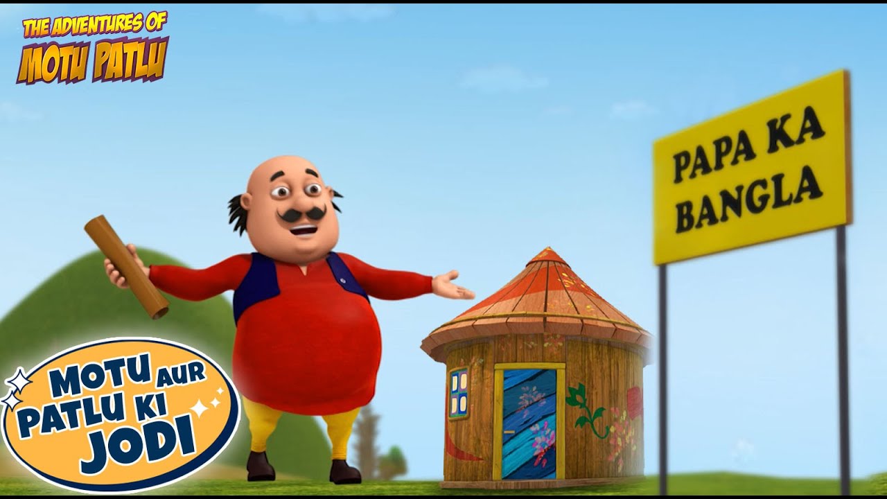 मोटू के Papa का Bungalow | Motu Patlu | Motu Patlu Hindi Cartoon | Motu Patlu Ki Jodi | #spot