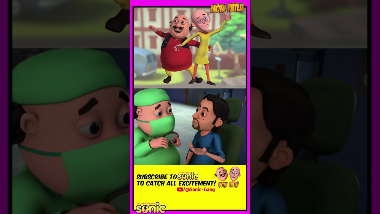 Motu Patlu बने dentist | Motu Patlu | मोटू पतलू