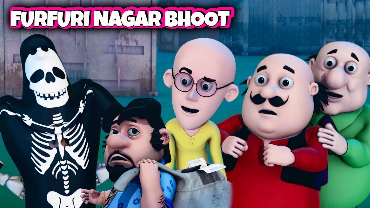 #motupatlu Cartoon | Furfuri Nagar K Bhooth  | Kids Only