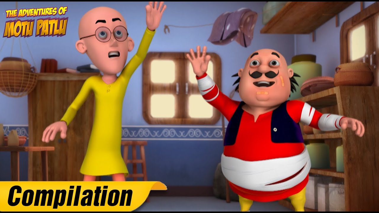 New Compilation | 215 | Hindi Cartoon | Motu Patlu | S07 | #spot