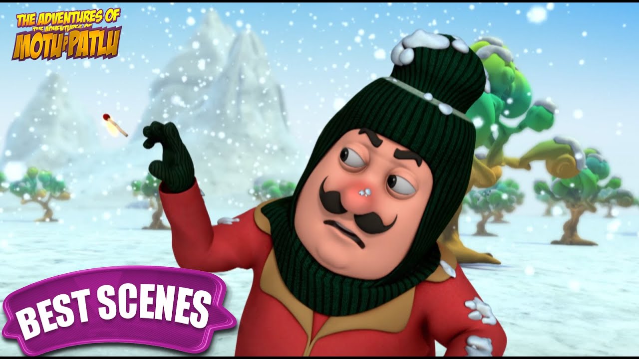 Motu and the Snow fall Adventure  | Motu Patlu  | Cartoon for kids | Popular Cartoon for kids |