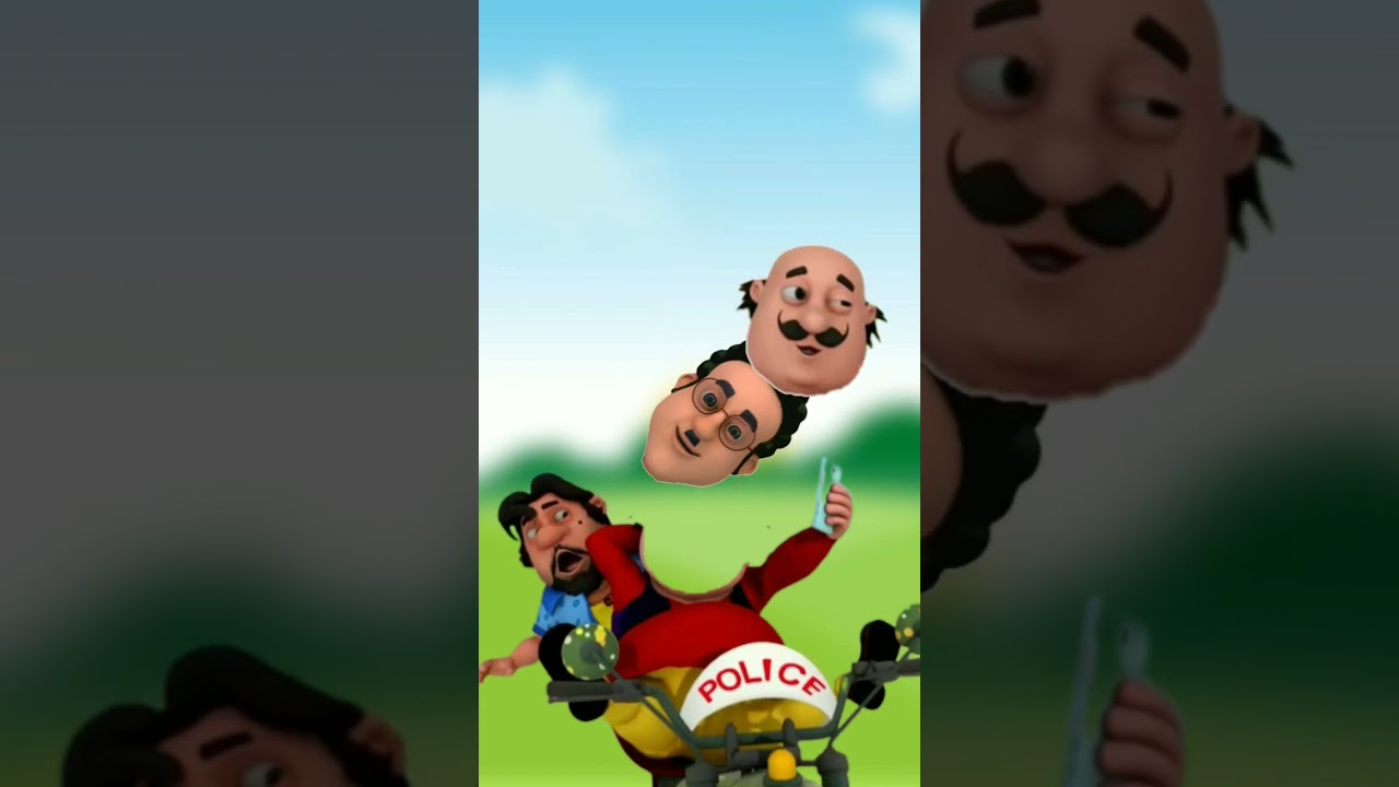 motu patlu funny cartoon | dr.jhatka ghasitaram jonn wrong heads puzzle game | #shorts | #motupatlu