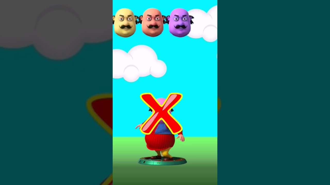 Motu Patlu Wrong Head Puzzle new Motu Wrong Head video #shorts #cartoon #youtubeshorts