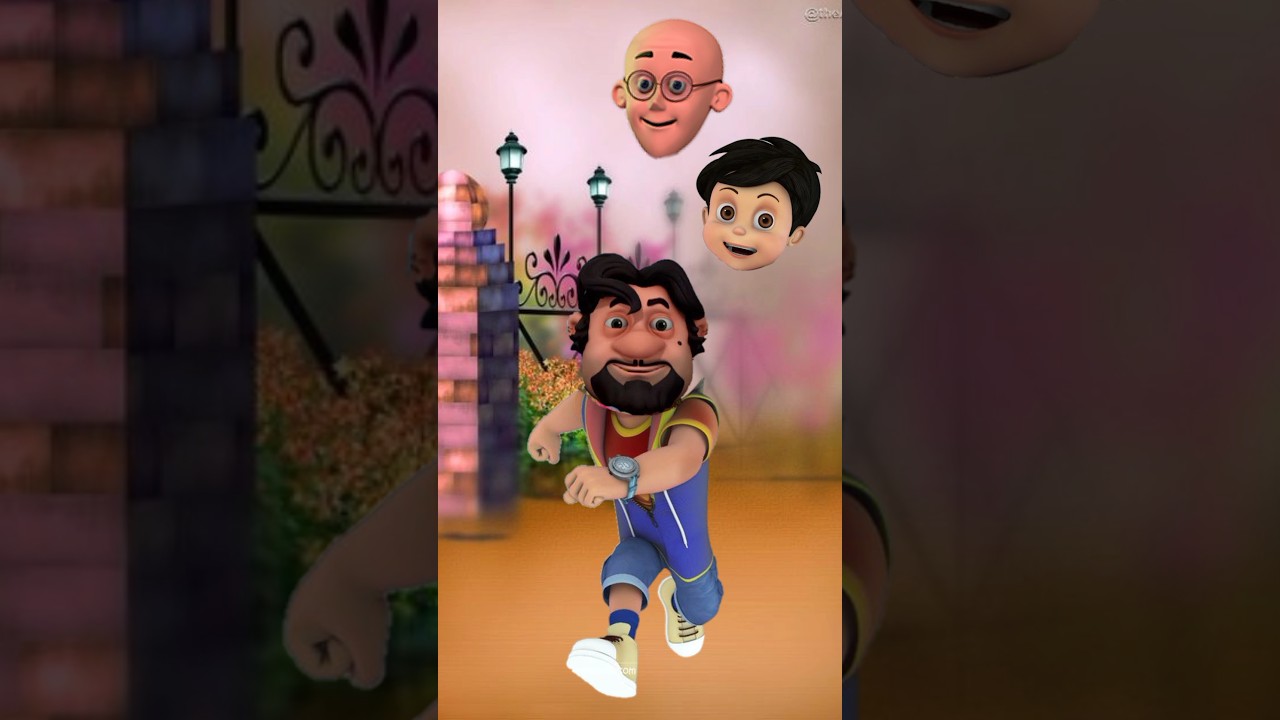 vir the robot boy cartoon video 🤖 motu patlu mighty raju shiva cartoon video #shorts #cartoon