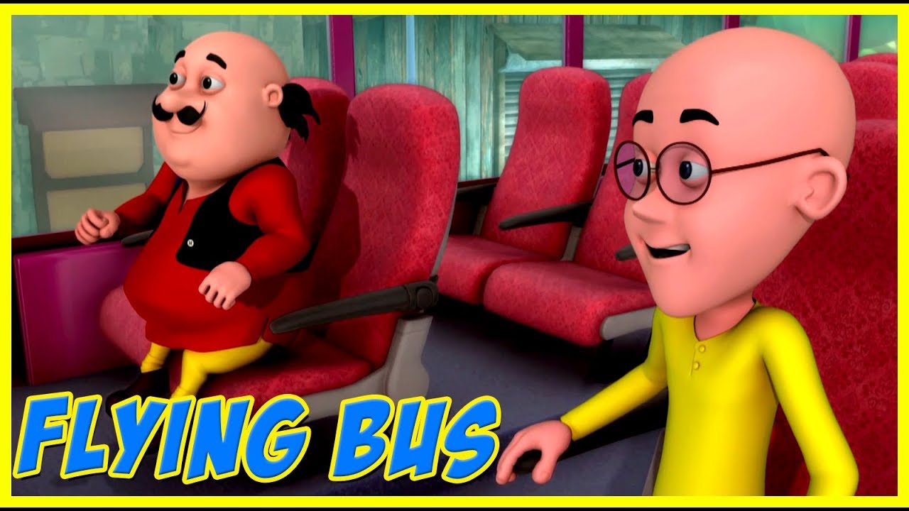 Motu Patlu | Flying Bus | Motu Patlu in Hindi