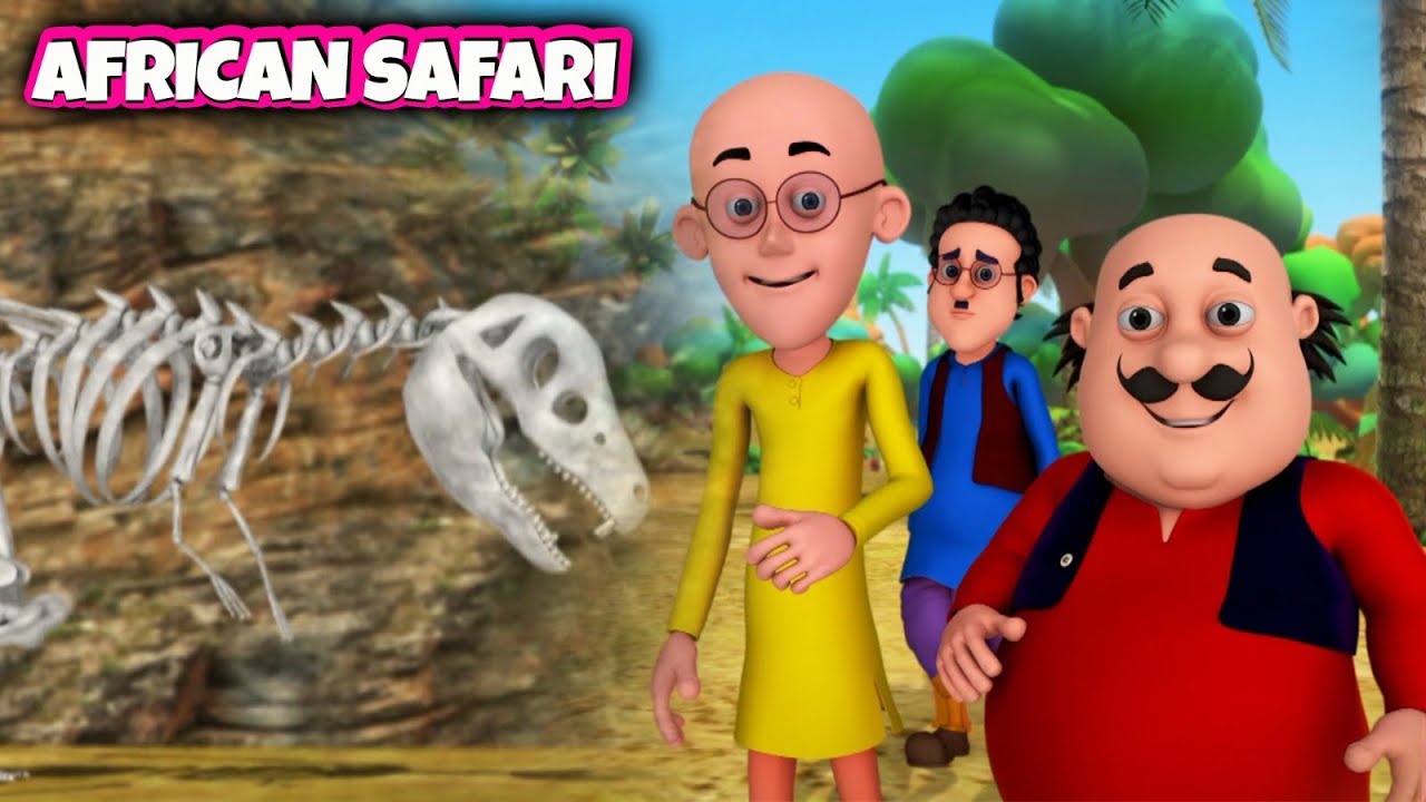 #motupatlu Cartoon | African Safari | Kids Only