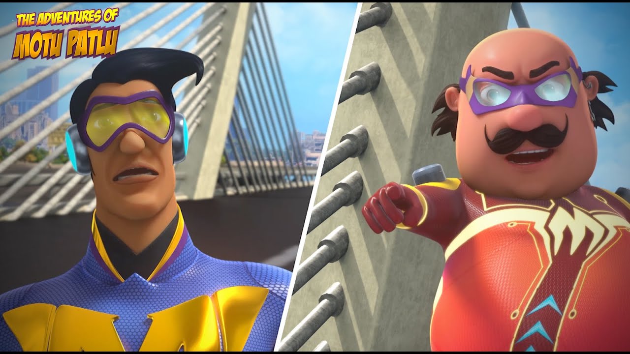 कोन है Mumbai का Superhero? | Hindi Cartoon | Motu Patlu | New Episodes | S13 | #spot