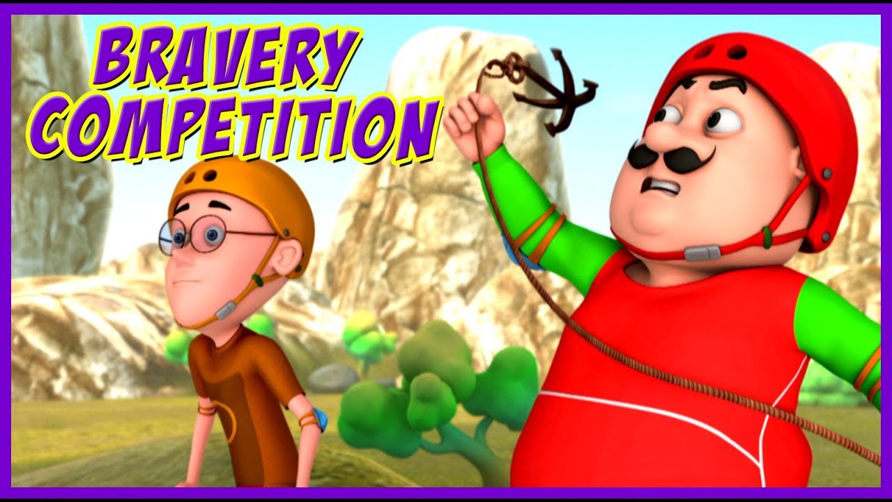 Motu Patlu | Bravery Competition | Motu Patlu in Hindi