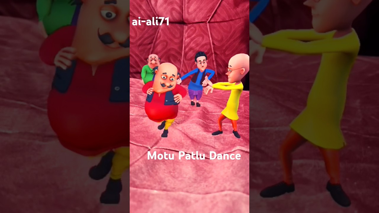 मोटू और पतलू का मजेदार डांस😃|Motu & Patlu Funny Dance, #motupatlu #shorts #motupatlucartoon