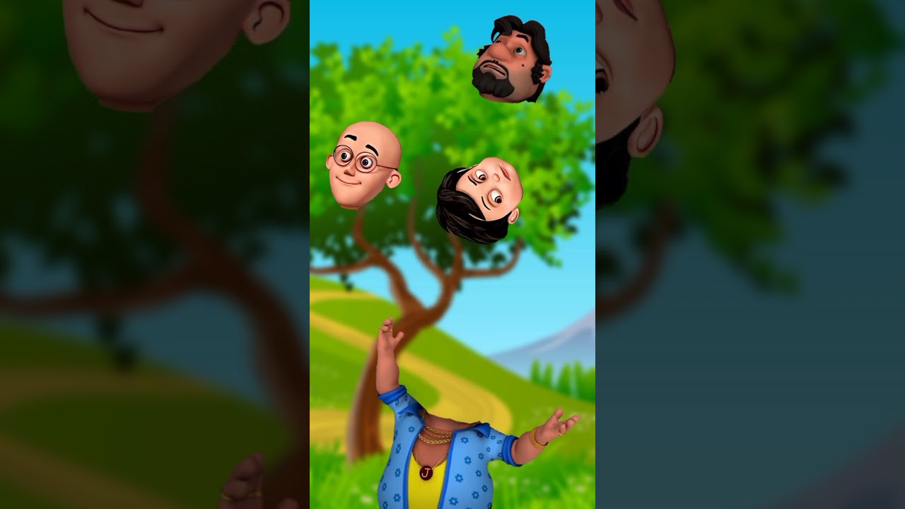 Jhon Banaega Don Motu Patlu Cartoon Vir Wrong Head Puzzle #shorts #short #youtubeshorts