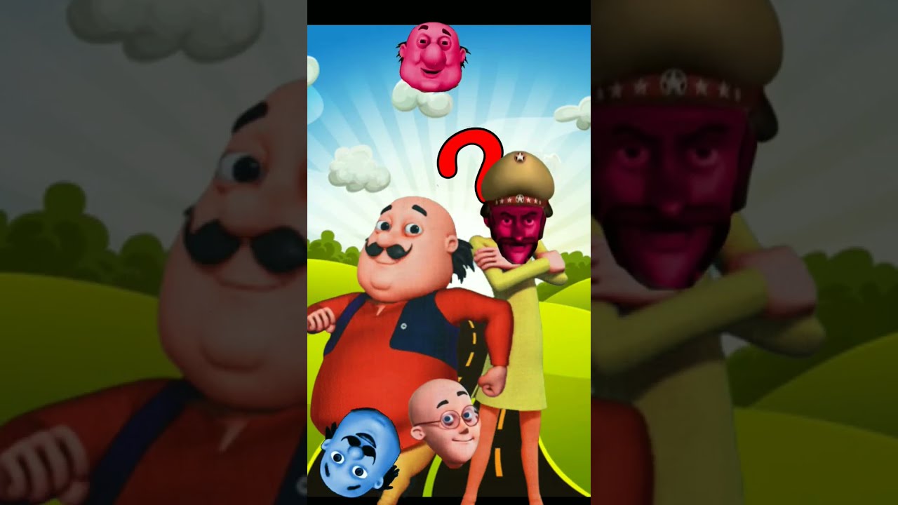 Wrong Head Puzzle| Motu Patlu Cartoon|#wrongheads #shorts