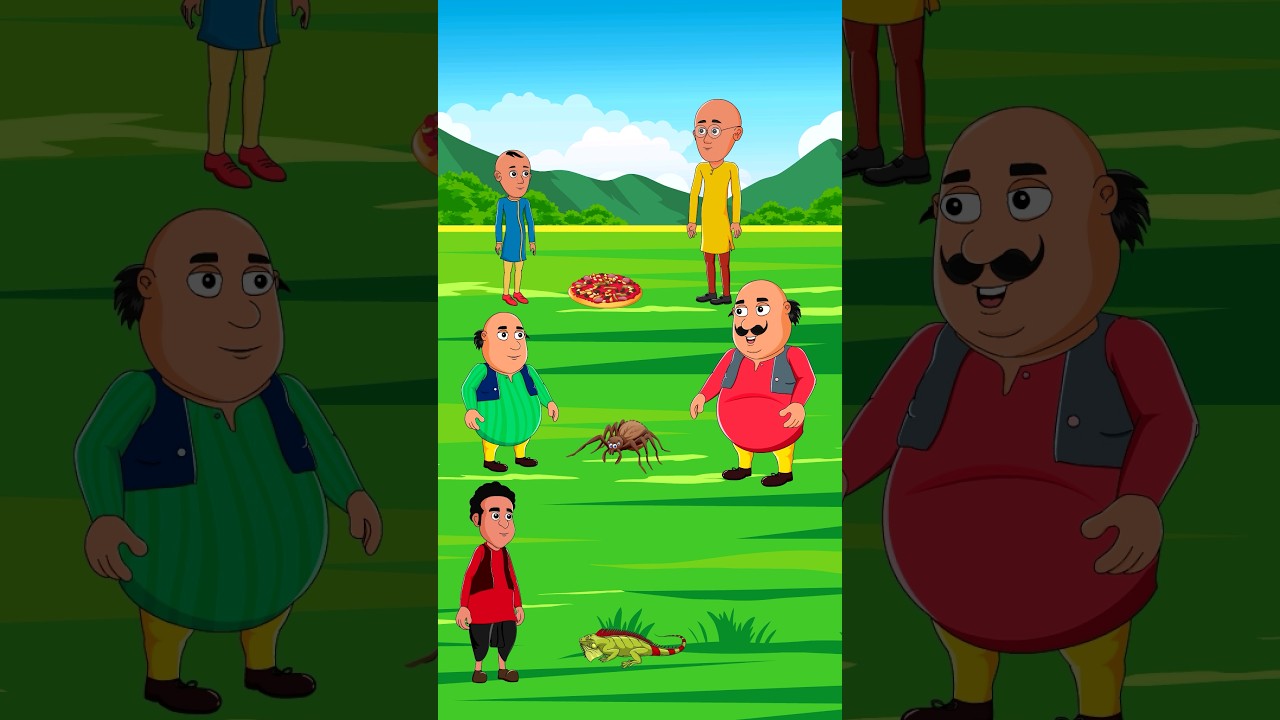 Tool Items😍 Insect🦎 Motu Patlu | cartoon | bhoot wala | balveer | Spider-Man #shorts #cartoon