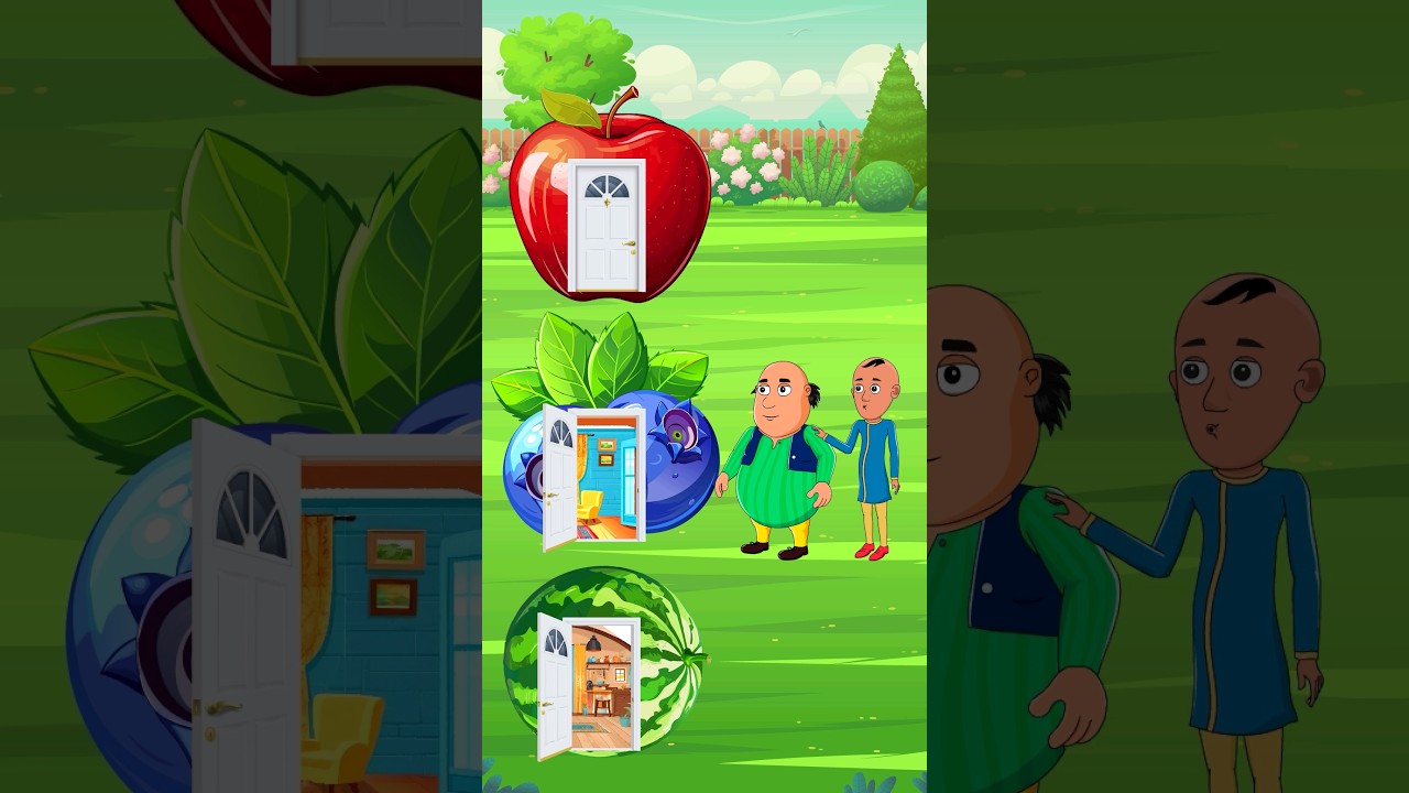 Tool Items😍 मेरा तरबूज़ घर🍉 Motu Patlu | cartoon | bhoot wala | balveer |Spider-Man #shorts #cartoon