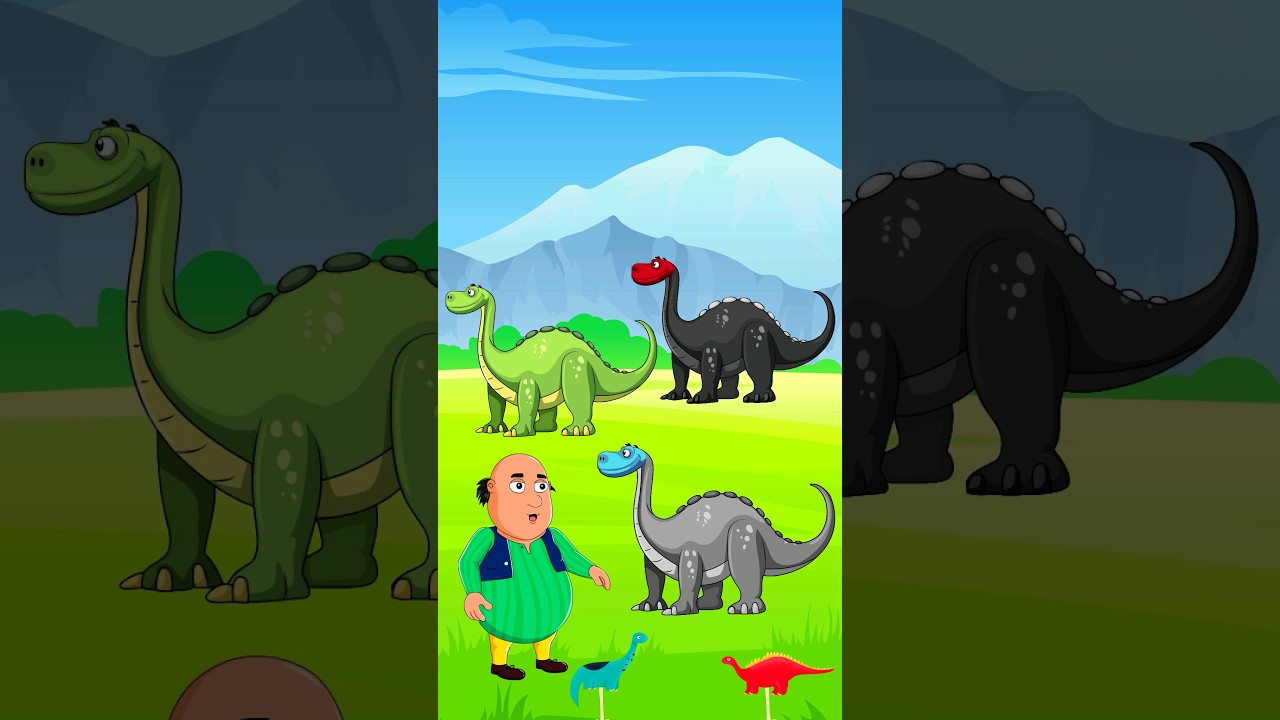 Tool Items😍 Dinosaur 🦕 Motu Patlu | cartoon | bhoot wala | balveer | TikTok #shorts #cartoon