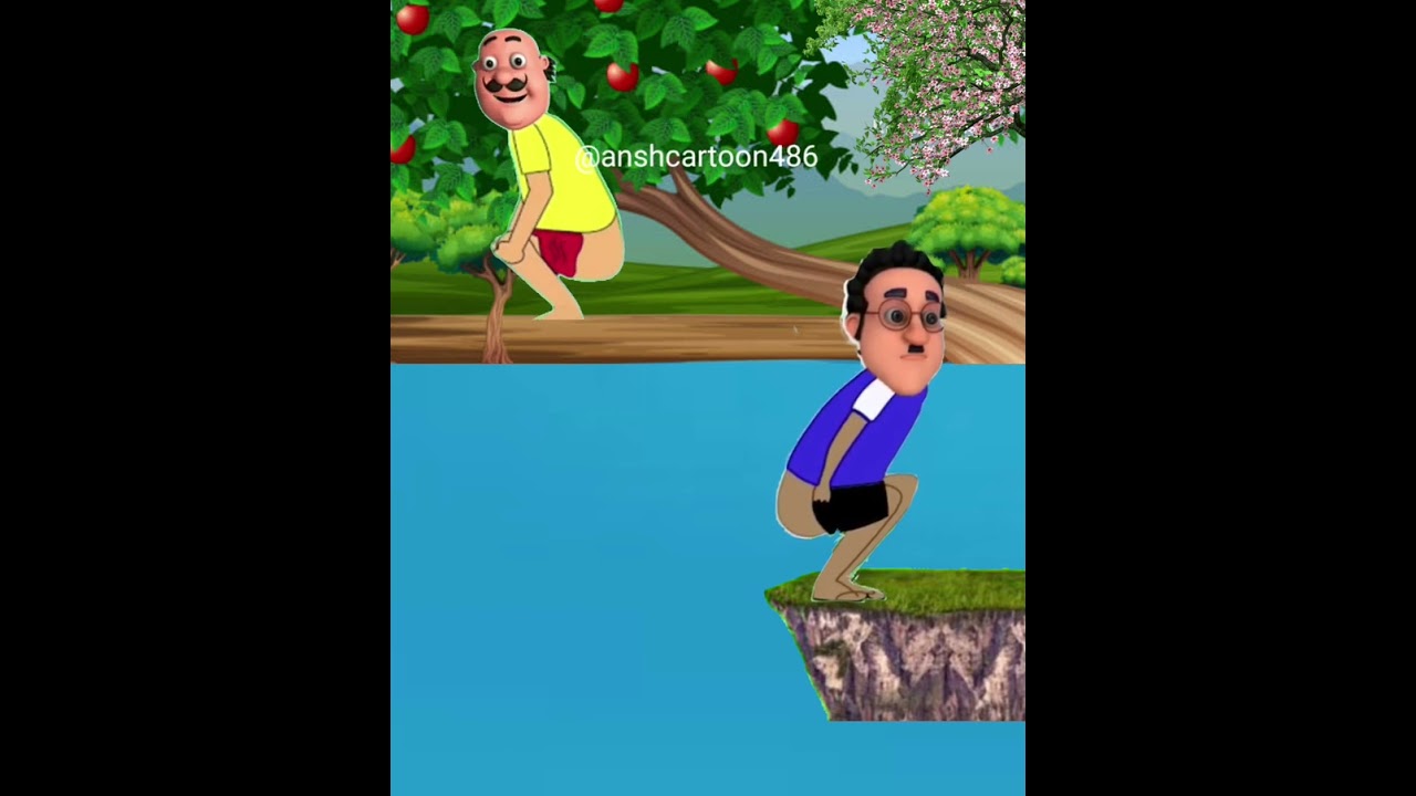 Motu Patlu potty shorts video #motupatlu #comedy #cartoon #video #funny