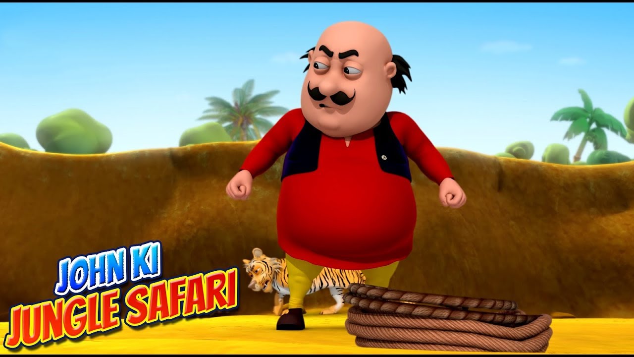 Motu Patlu in Hindi |  मोटू पतलू  | Hindi Cartoon | John Ki Jungle Safari