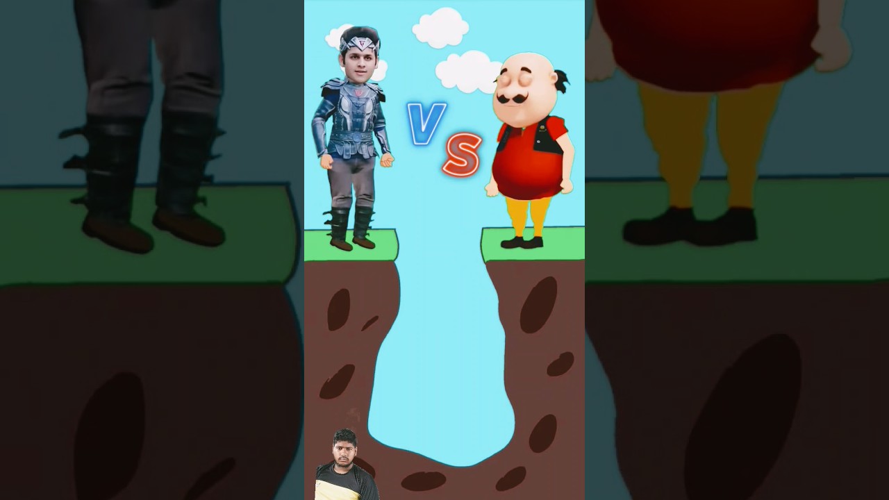 बालवीर और मोटू में कौन जीतेगा । Baalveer VS Motu patlu ki jodi । Veeroma ep -31 #shorts