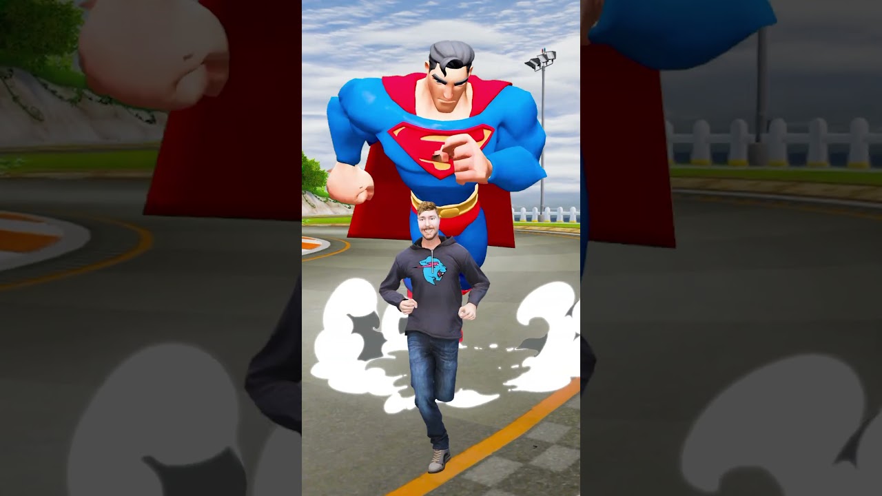 cartoon Motu Patlu and MrBeast game over #cartoonhindi #shortvideo