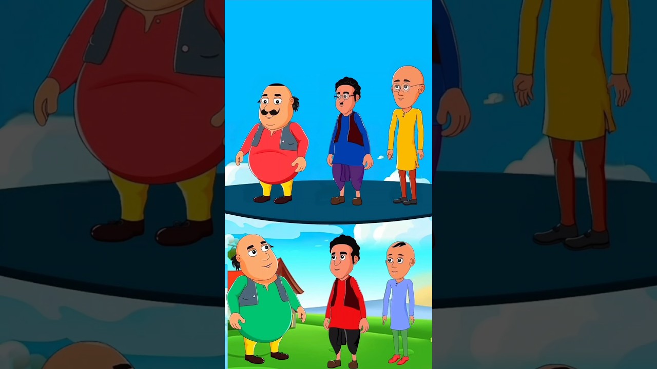 আপনি কি আমার বাবা ~ Motu Patlu story / bhoot/cartoon #shorts #factsahil #shortsfeed