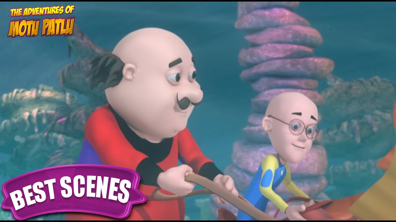 Motu Patlu Samandar Hai Gaye | Motu Patlu Best Scenes | Cartoon for kids | Popular Cartoon for kids